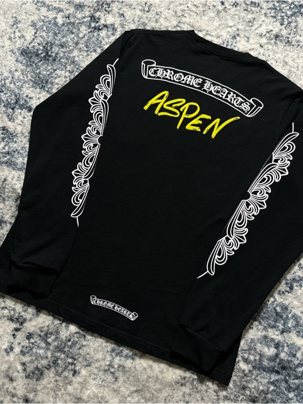 Chrome Hearts Aspen Floral Long Sleeve Tee Size Large